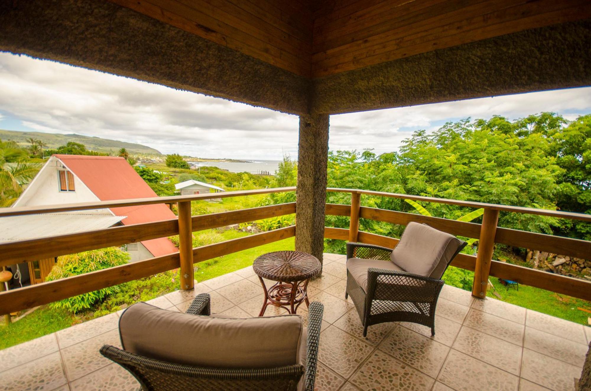 Cabanas Moai ハンガ・ロア エクステリア 写真
