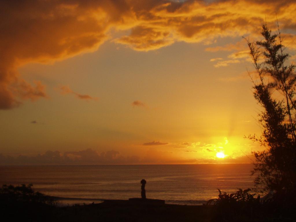 Cabanas Moai ハンガ・ロア エクステリア 写真